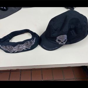 Set!! Hat and head band